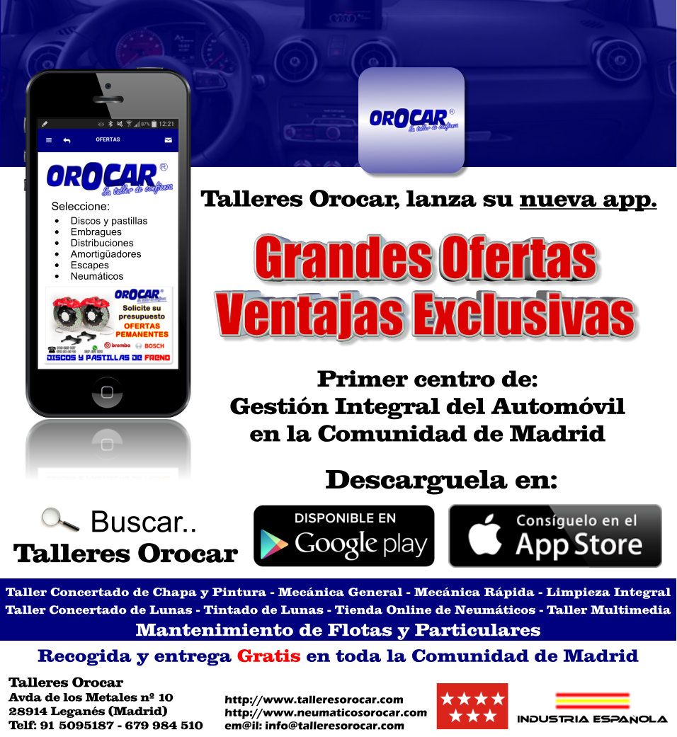 App de Talleres Orocar