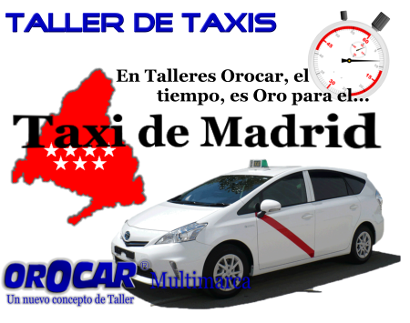 Taller de taxis en Madrid